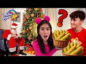 Maria Clara e JP e o pedido maluco de 50 milhões para o Papai Noel!