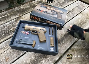 Tokyo Marui FNX-45 GBB Pistol Unboxing