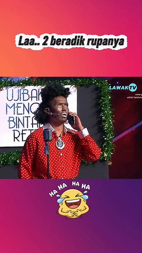 Laa.. 2 beradik rupanya.. 😂😂 #lawak #lucu #komedi #funny | LAWAK TV
