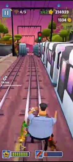 لعب صب واي العاب اطفال Subway Surfers Gameplay HD | لعبة صب واي سيرف #312