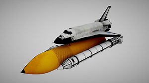 NASA Discovery Space shuttle - Buy Royalty Free 3D model by SQUIR3D