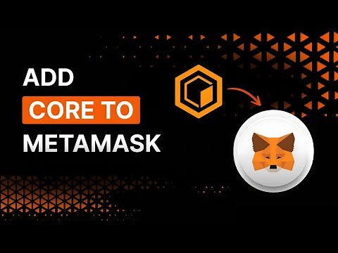 How to add CORE to Metamask Wallet (Step-By-Step 2024)