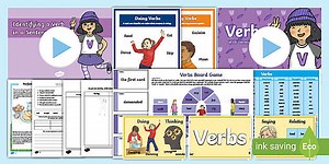 Verb Activity Pack