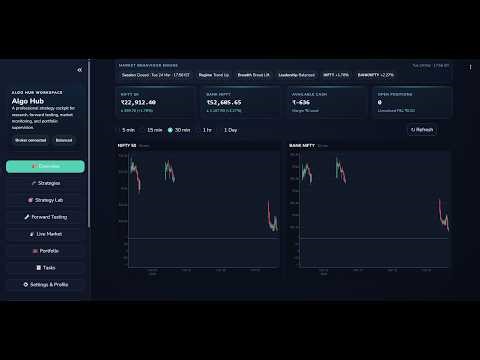 Algo Hub Trading Platform