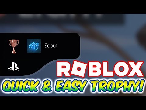 How to get Scout on Roblox (TROPHY GUIDE)