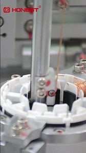 Four-Station Stator Inner Winding Machine | 9-Slot Stator Winding Equipment