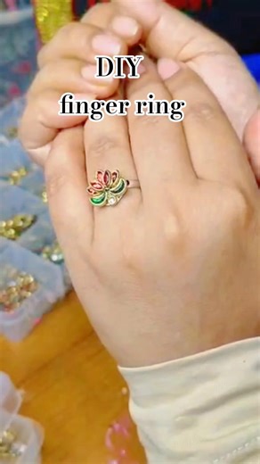 DIY finger ring... #diy #diycrafts #handmade #ring