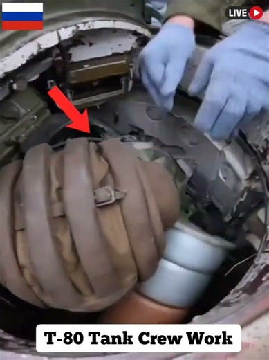 Amazing New video T-80 Tank Crew Work #shortvideo #tank #t80