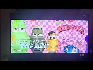 Cars 2 end credits fx