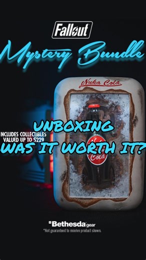 Unboxing the Black Friday Fallout mystery bundle from Bethesda Gear Store! Was it worth it? Let me know! #Fallout #bethesda #bethesdagear #nukacola #nukaorange #falloutonprime⚡️ #fallout76 #fallout4 #falloutfan #falloutcollector #mysterybundle | The Fallout Collector