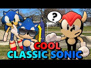 Sonic Plush - Cool Classic Sonic!