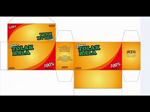 cara mendesain packaging dengan corel draw