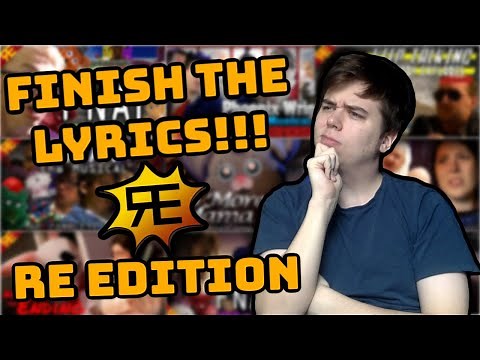 Playing 'Finish The Lyrics' (Random Encounters Edition)