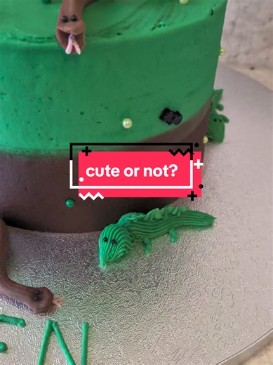 Lizard Cake Decorating: Cute or Creepy Piping Skills?