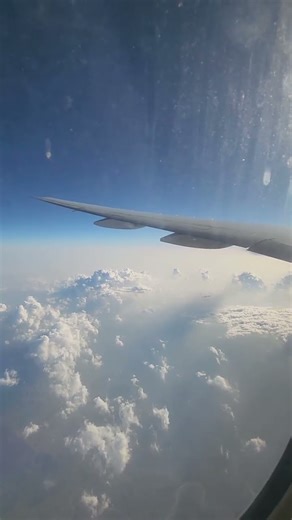 Aerial view from morning flight - Beautiful clouds view - Clouds ⛅️