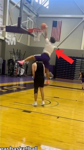 He really thought he was Him... 💀 #basketball