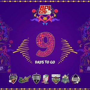 34K views · 5.9K reactions | Get ready for the countdown—only 9 days left until the much-anticipated BPL T20 2024 kicks off, featuring seven thrilling teams. Brace yourself for another season of cricket excitement as the BPL sweeps in to captivate fans once again! | BPL - Bangladesh Premier League | Facebook