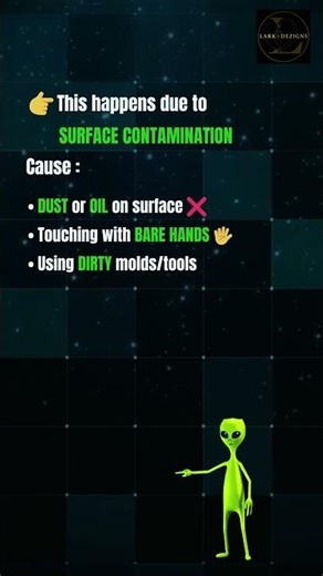 Resin DIMPLES or Fish-Eyes? Fix This FAST! #diyresin #epoxyresin #resinartist #facts #resinproblems