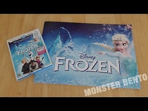 Frozen Blu-ray | DVD | Digital Copy with Disney Store Lithographs Unboxing & Review