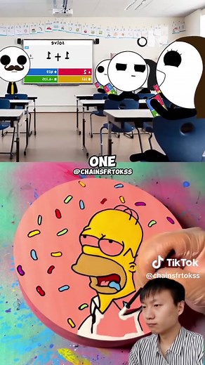 Part 6 - getting wrong at a kahoot #kahoot #elementaryschool #teacher #chains #animated #viral