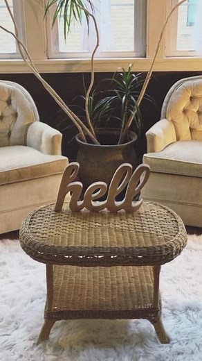 Sometimes you can upgrade something by totally degrading it. #diy #hellosign #funny #fyp #thingstodo #art #howto #yay ￼