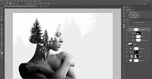 How to Create a Double Exposure Portrait Using Photoshop