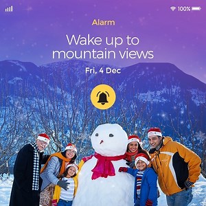 155K views · 9.5K reactions | The holiday season is here, and so is the wake up call! ️ Get ready for holidaying in the hills with your family! | Club Mahindra | Facebook