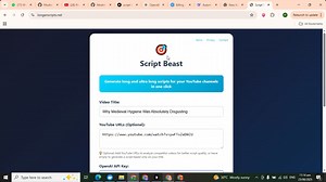 Script Beast Will Solve the Pain Problems of Youtube & TIKTOk Automation....👑👑👑 Struggling with LONGER Scripts..??? Dont Worry at 0.1$ Cost You can now generate the Entire Script Here is the details...👇👇👇 | Mohsin Muntazir