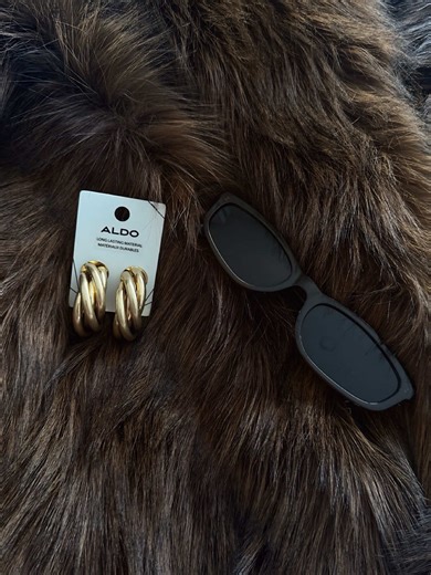Faux fur that feels as good as it looks. Just add accessories and plans #ALDO​