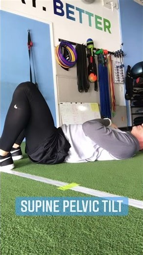 Supine Pelvic Tilt