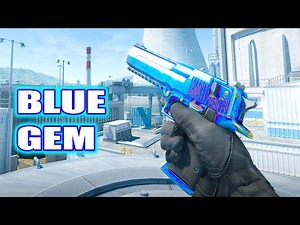 THIS BLUE GEM IS INSANE🔥🔥- Inspecting CS2 Desert Eagle Heat Treated Blue Gem Pattern 781 In Game