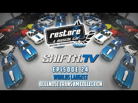 SHIFTN.TV Ep. 24 Worlds Largest Early 70s Pontiac Trans Am Collection!