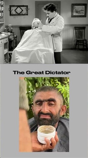 Barbershop Scene from The Great Dictator | Charles Chaplin