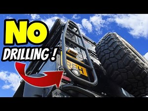 FITTING THE ULTIMATE DEFENDER REAR LADDER...