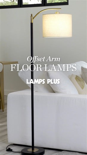 5.6K views · 21 reactions | Style watch: floor lamps with offset arm...