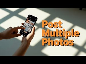 How to Make an Instagram Carousel Post Multiple Photos - Under 1 Minute