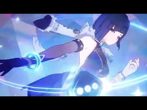 Yelan ultimate burst animation + slow motion - Genshin Impact