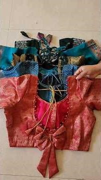 Beautiful blouse designs #blouse design patterns #shorts #shortvideo