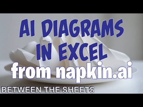 Turn a list in Excel into a diagram using Napkin.ai