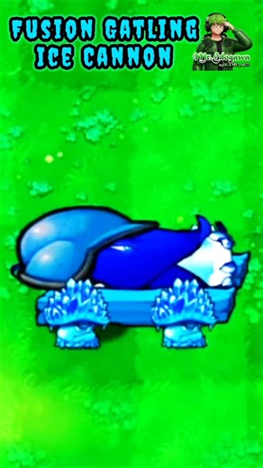 Fusion Gatling Ice Cannon - Plants Vs Zombies #shorts #PVZ #pvz2 #Pvzhack #PVZmod #pvz3 #PVZ4