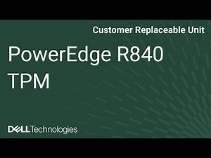 Dell PowerEdge R840: Install TPM Module