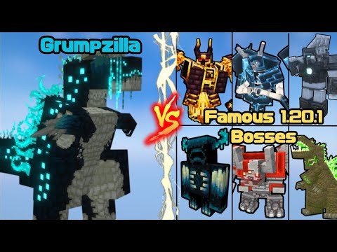 Grumpzilla vs Famous 1.20.1 Bosses
