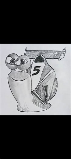 Drawing Turbo, the super fast snail 🐌 #easydrawings #drawingideas #sketchpractice | Dray Art King