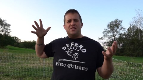 Simple backyard grazing system for geese explained