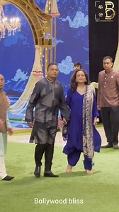 521K views · 3.7K reactions | Anil Ambani With Wife Tina Ambani Clicked At Antilia For Anant Ambani Radhika merchant Weading Function | Bollywood Bliss | Facebook