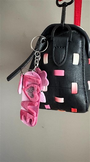 Love Keychain Bag Charm - Etsy