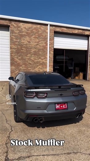 Camaro SS Muffler Delete (Before & After)