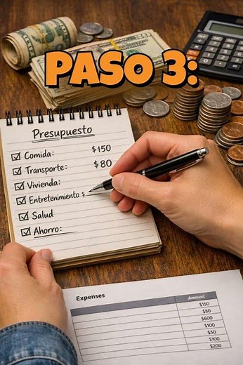 ¿Cómo organizar tu dinero en 3 pasos?