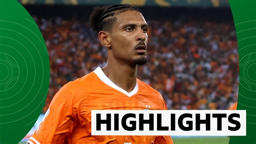 Afcon 2023 final: Nigeria 1-2 Ivory Coast - highlights