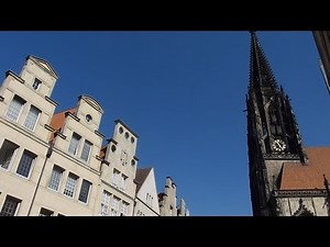Der Prinzipalmarkt und die Altstadt in Münster Westfalen